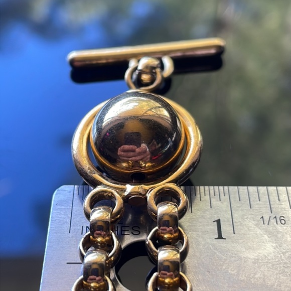 Two Strand Gold Necklace - Picture 3 of 5